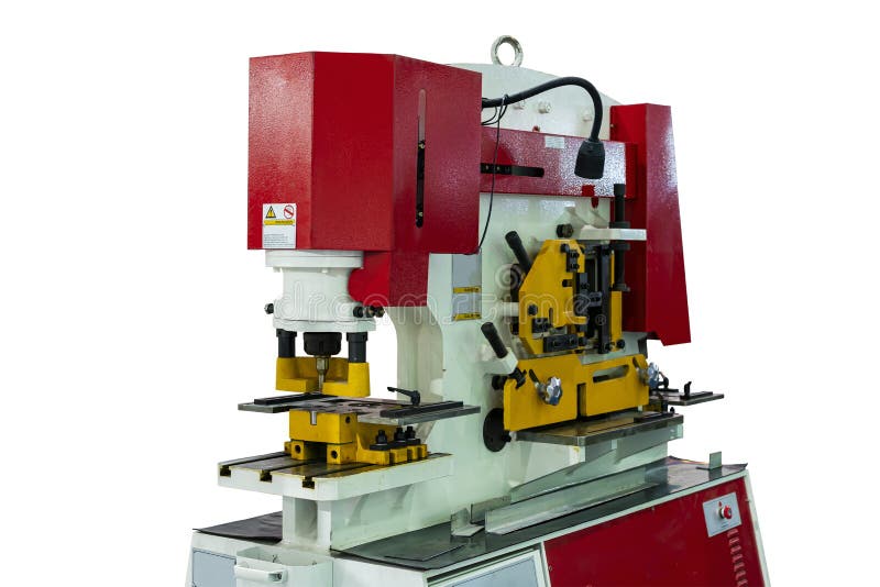 Compact Hydraulic Punch Shear Bender and Notching Machine for Cutting