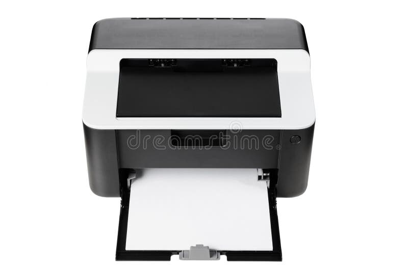 Compact printer isolated stock photo. Image of office 96271808