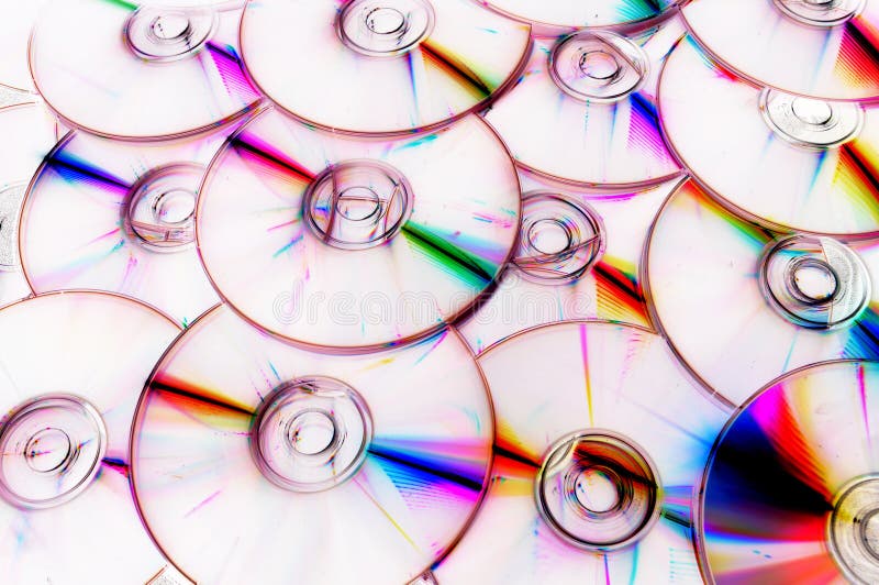 Compacts-disc fotografia de stock Compacts-disc fotografia de stock