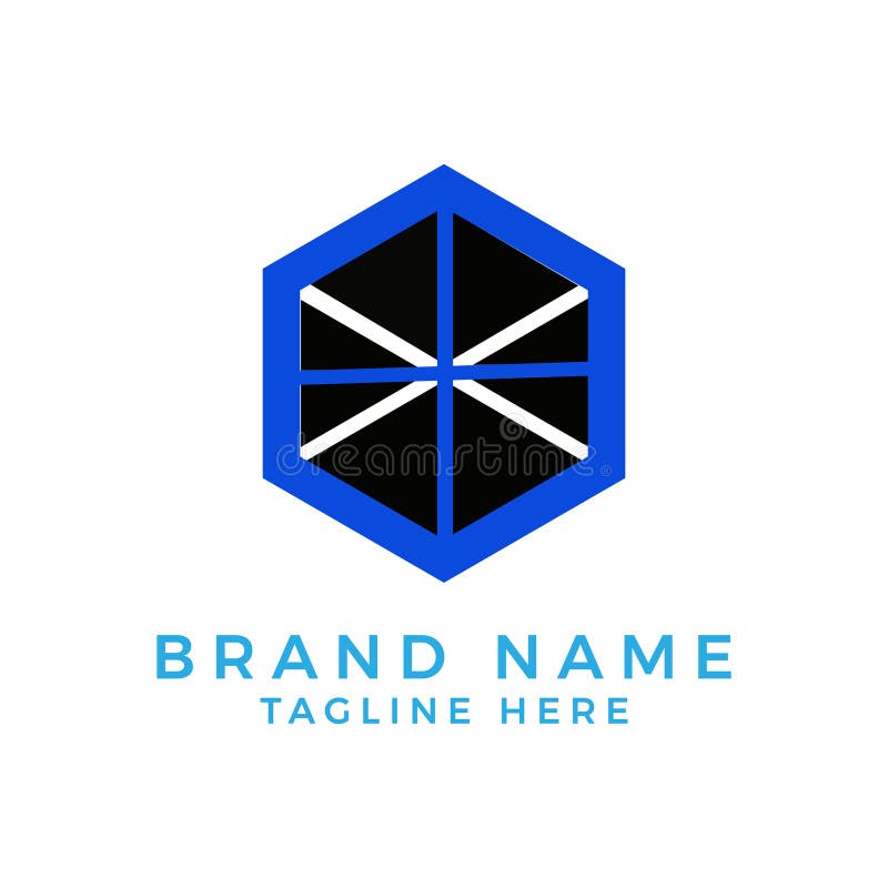 Company logo design for entrepreneur and business. royalty free illustration