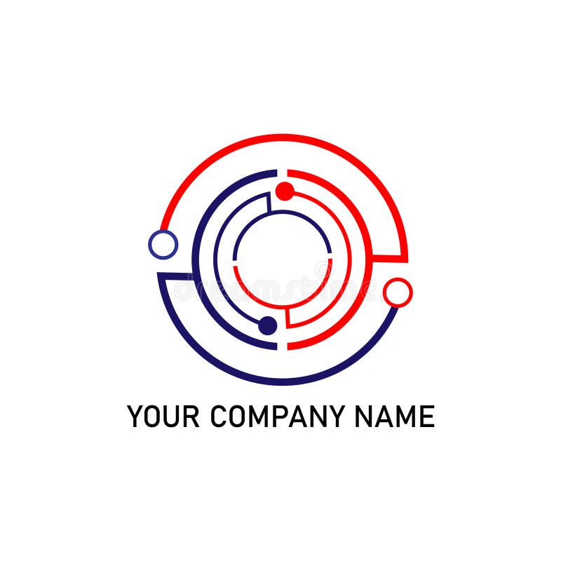 Company logo design for entrepreneur and business ,Vector design elements for your company logo. vector illustration