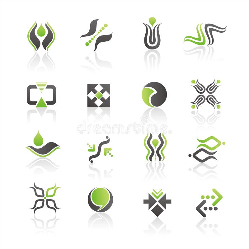 Company Logo Design Examples Stock Vector Illustration Of Logo Curve 10673259