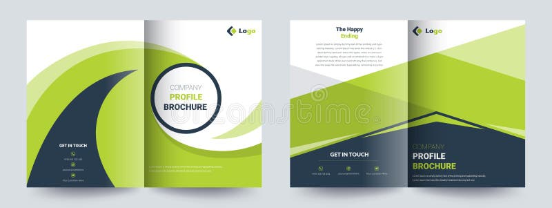 Company Profile Brochure Cover Design Template is adept for Multipurpose Projects