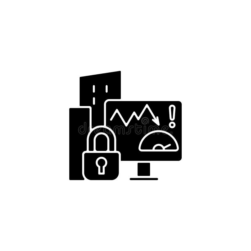 Black Risk Management Icon Stock Illustrations – 1,808 Black Risk