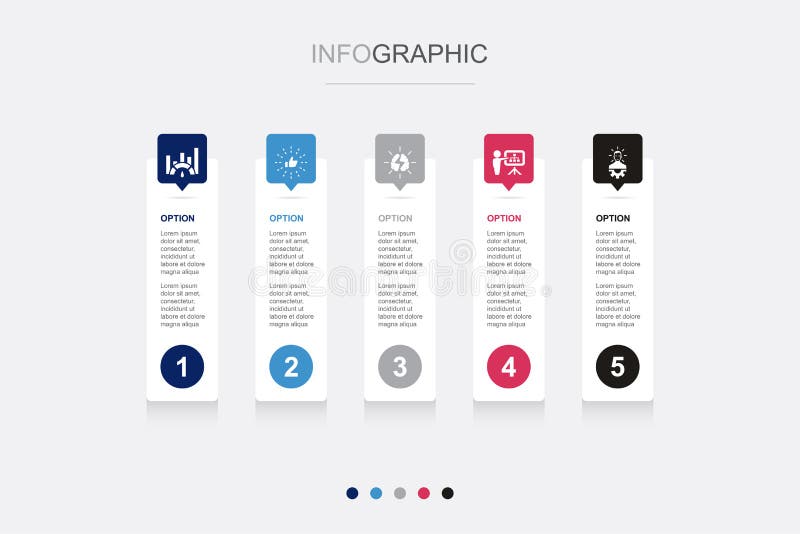 Comparação de práticas recomendadas ilustração do vetor