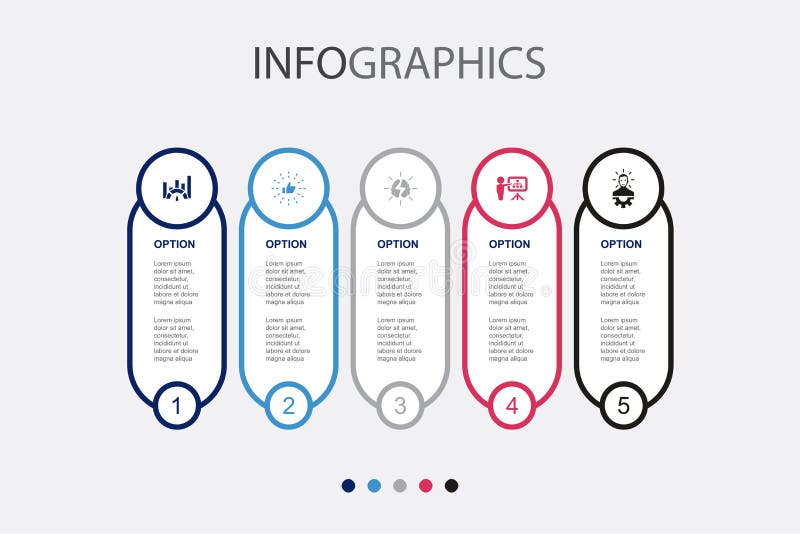 Comparação de práticas recomendadas ilustração stock