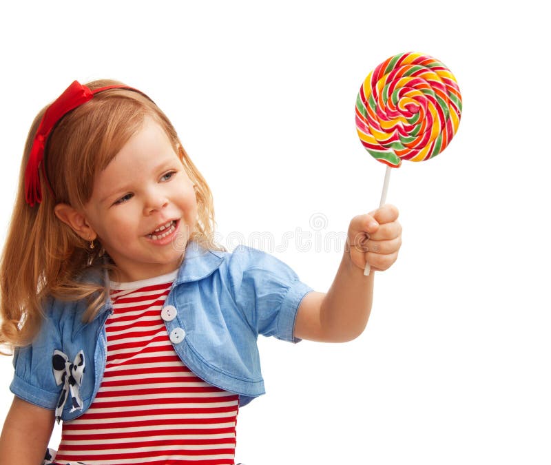 Compartilhando de um lollipop imagem de stock royalty free Compartilhando de um lollipop imagem de stock royalty free