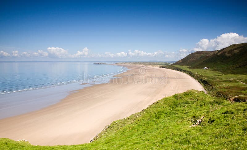 Compartiment de Rhossili images stock Compartiment de Rhossili images stock