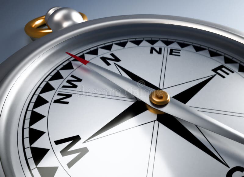 Compass stock illustration