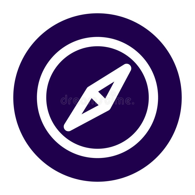 Compass Line Style vector icon which can easily modify or edit stock illustration