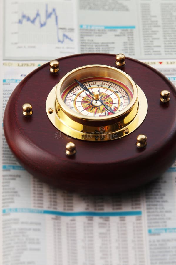 Compass stock image. Image of compass, close, color, topics 48738843