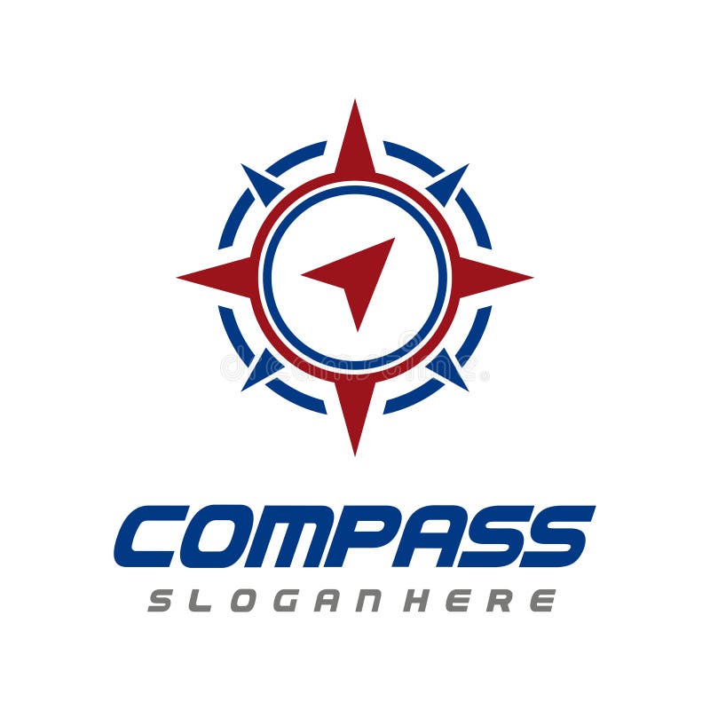 Compass Logo Design Vector stock vector. Illustration of design 185033234