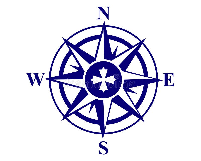 Compass stock illustration