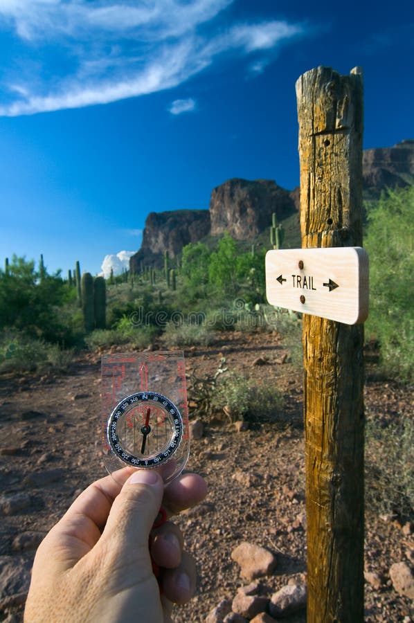 Compass Navigation stock photography