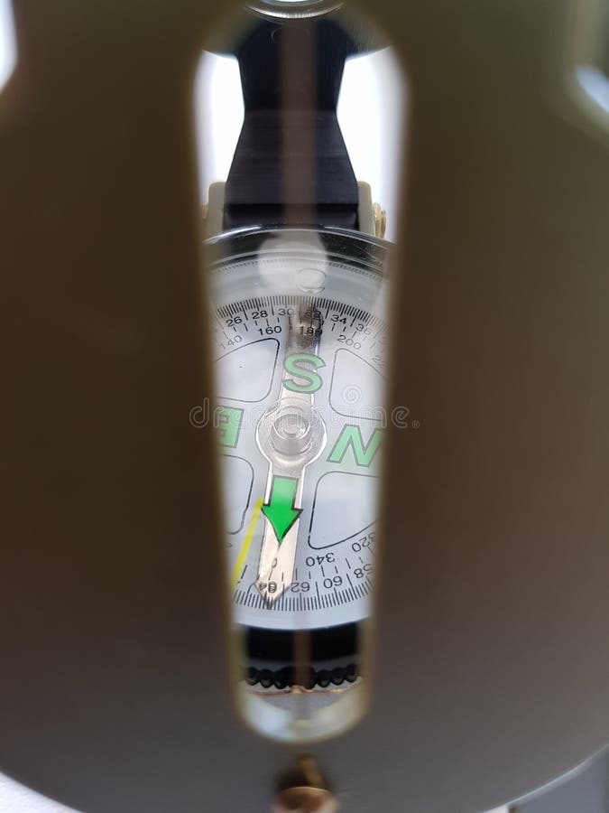 The Compass Needle Points North Stock Photo Image of alcohol