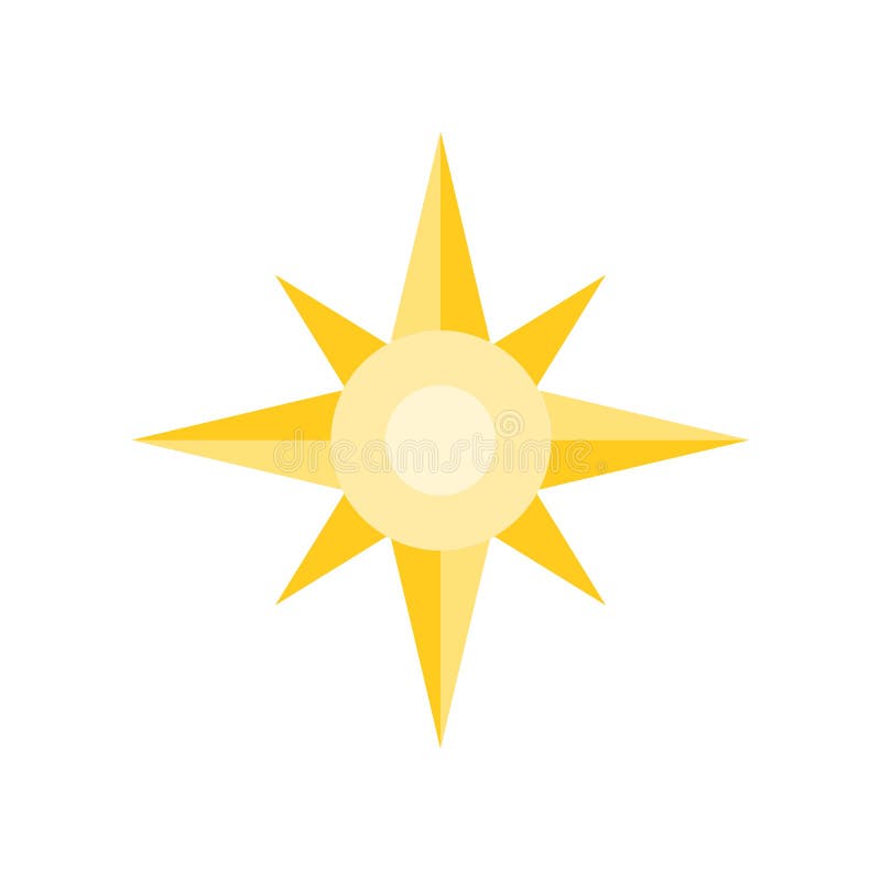 Northern Star stock illustration. Illustration of sparkly 6028914