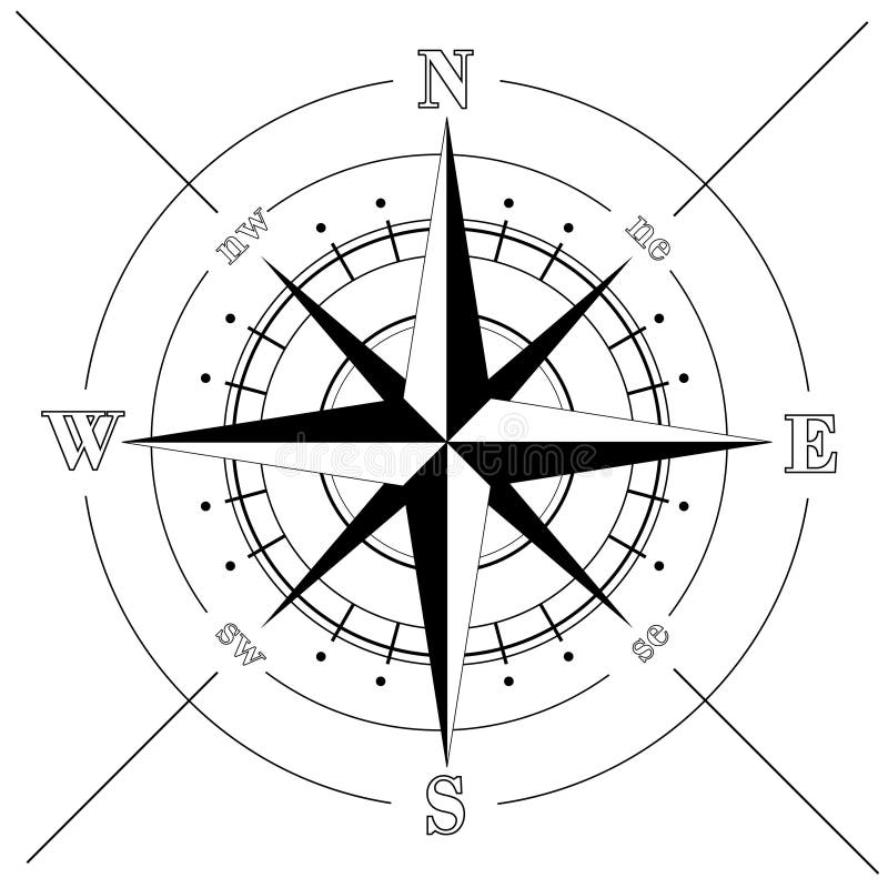 Compass Crown Stock Illustrations – 620 Compass Crown Stock Illustrations,  Vectors & Clipart - Dreamstime