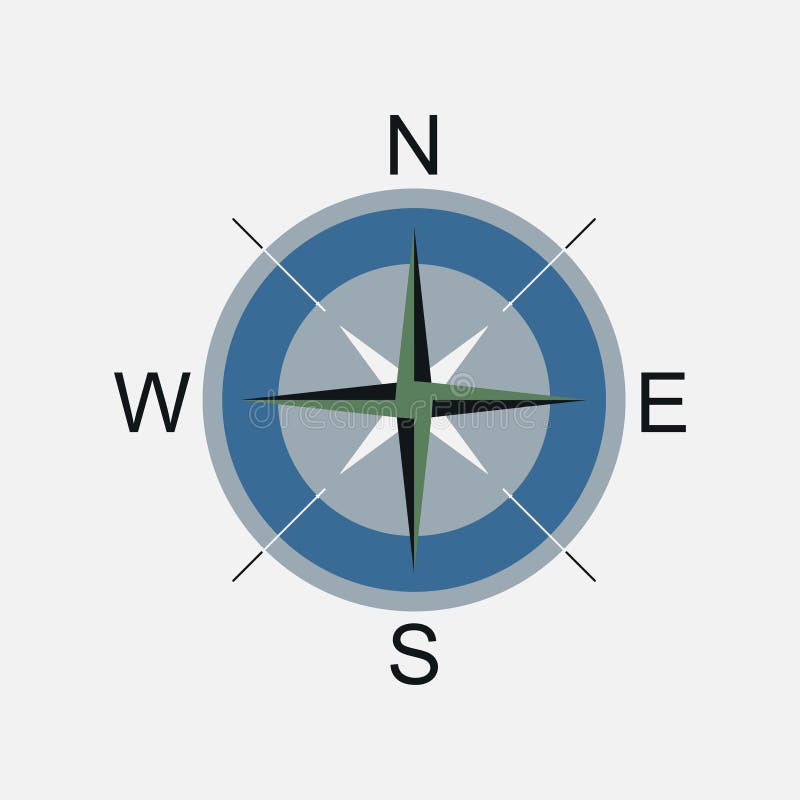 Compass, Compass Rose, Navigation Stock Illustration Illustration of
