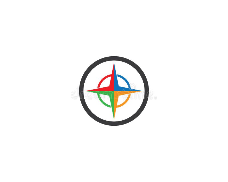 Compass Symbol Vector Icon Stock Vector Illustration Of Sign