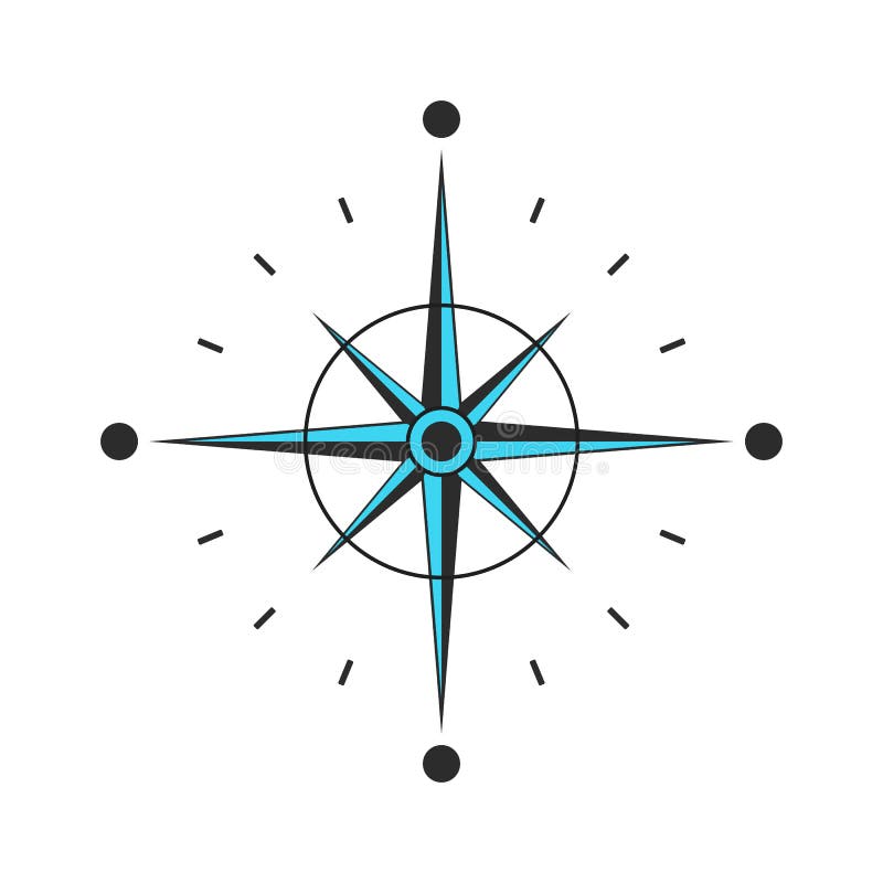 Compass Vector Stock Illustrations – 137,170 Compass Vector Stock