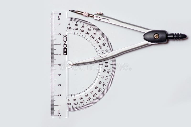 protractor and compass protractor and compass