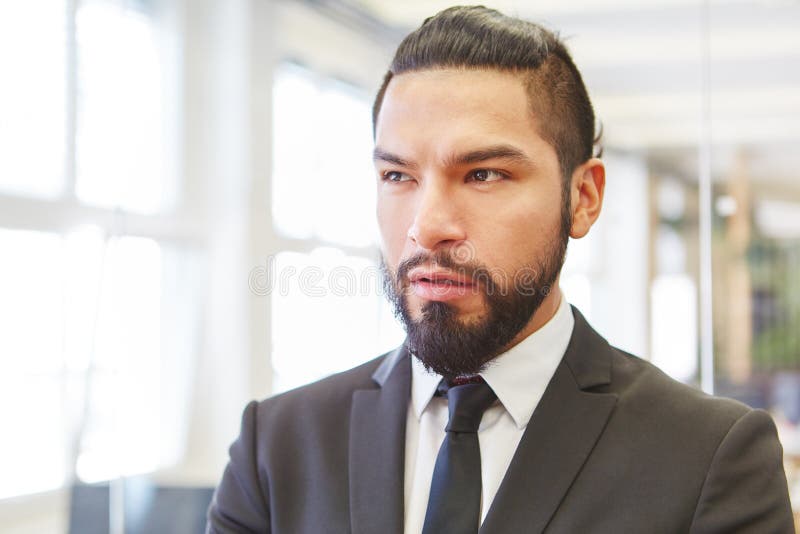 Competent manager and business entrepreneur royalty free stock photography