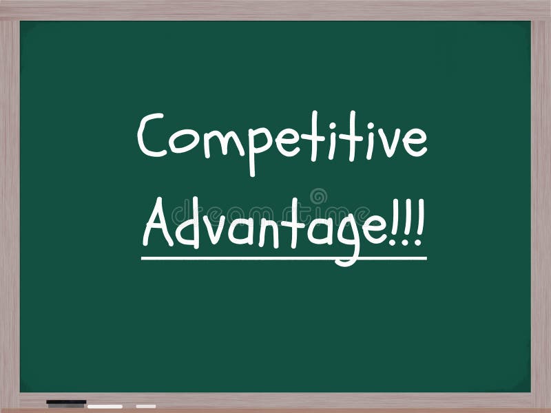 Competitive Advantage Chalkboard