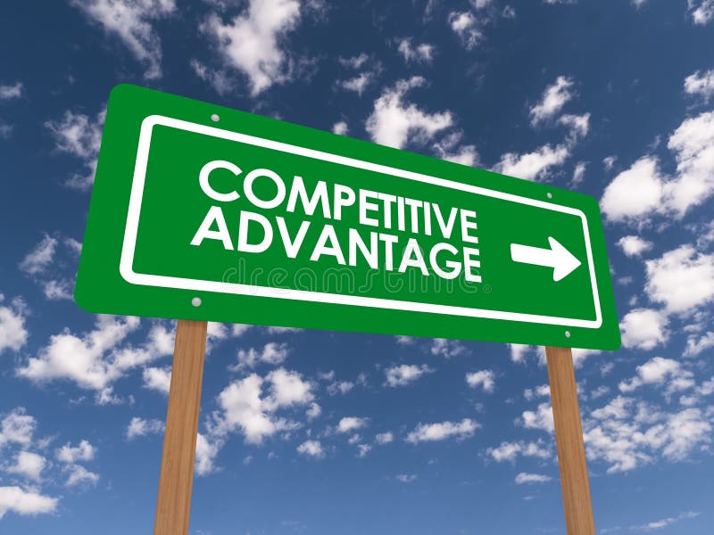 Competitive Advantage Sign