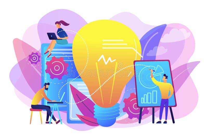 Competitive intelligence concept vector illustration. vector illustration Competitive intelligence concept vector illustration. vector illustration