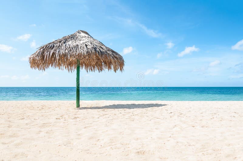 Tropical White Sand Beach in Cuba. Tropical White Sand Beach in Cuba