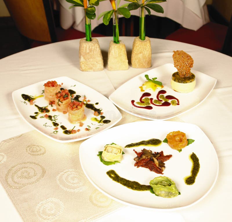 Complete menu 4 royalty free stock photography