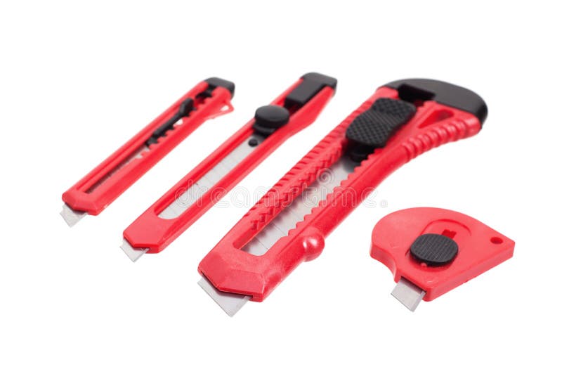 The complete set of cutters royalty free stock photos