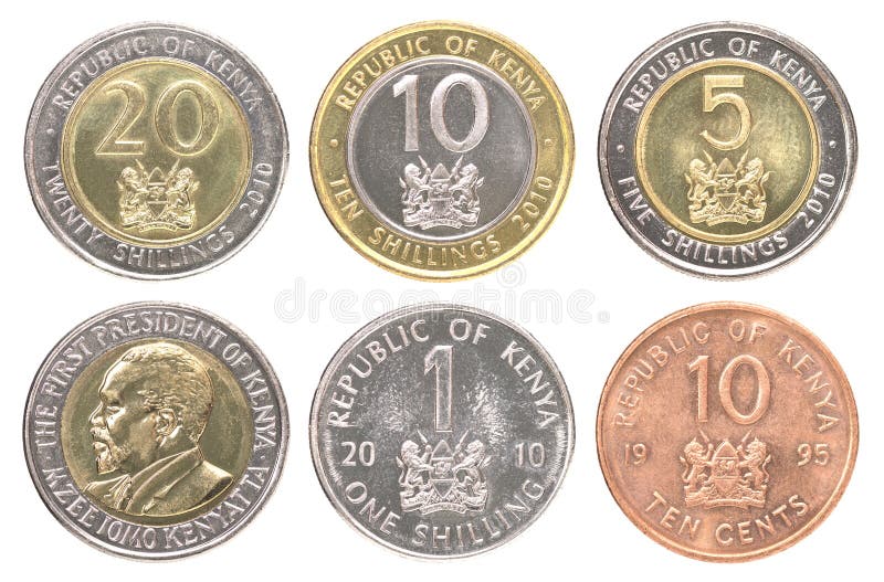 Complete Set of Kenya Coins Stock Photo Image of complete, cash