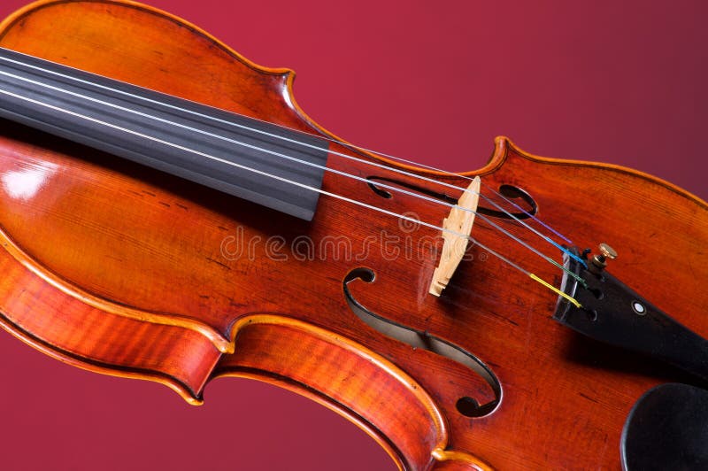 Complete Violin Viola on Red