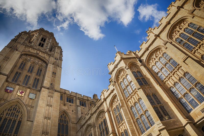 Complex building of Bristol university