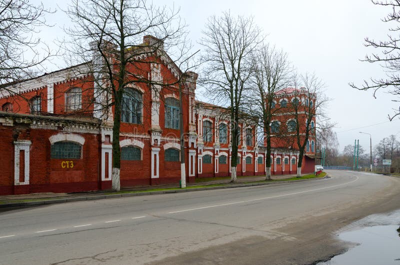 Complex of buildings of paper mill 1870, Dobrush, Belarus