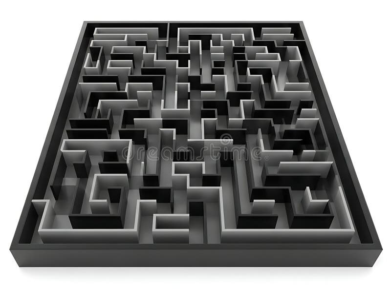 3d Labyrinth Stock Illustrations – 10,956 3d Labyrinth Stock