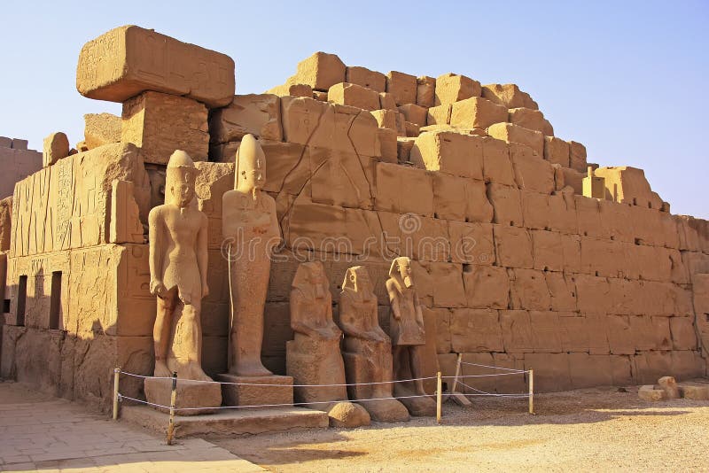 Complexe Karnaktempel, Luxor royalty-vrije stock fotografie Complexe Karnaktempel, Luxor royalty-vrije stock fotografie