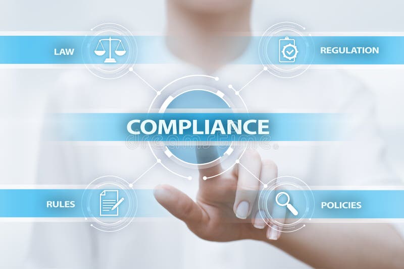 Compliance Rules Law Regulation Policy Business Technology concept royalty free stock image Compliance Rules Law Regulation Policy Business Technology concept royalty free stock image