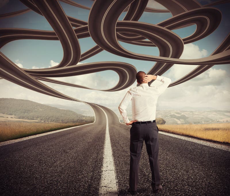 Complicated decision royalty free stock image Complicated decision royalty free stock image
