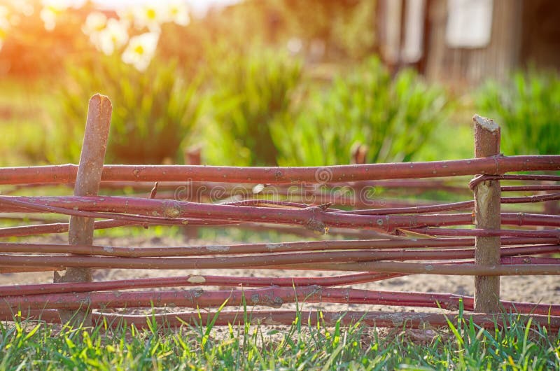 Décoration Du Jardin Dans La Cour D'un Immeuble Dans Une Ville Provinciale  Une Hutte Sur Une Jambe Des Bâtonnets De Quels Piauleme Image stock - Image  du appartement, jardin: 183365737