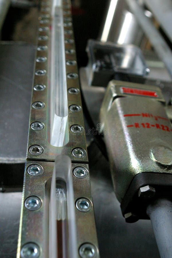 Industrial Control System in Modern Dairy Factory Stock Image Image