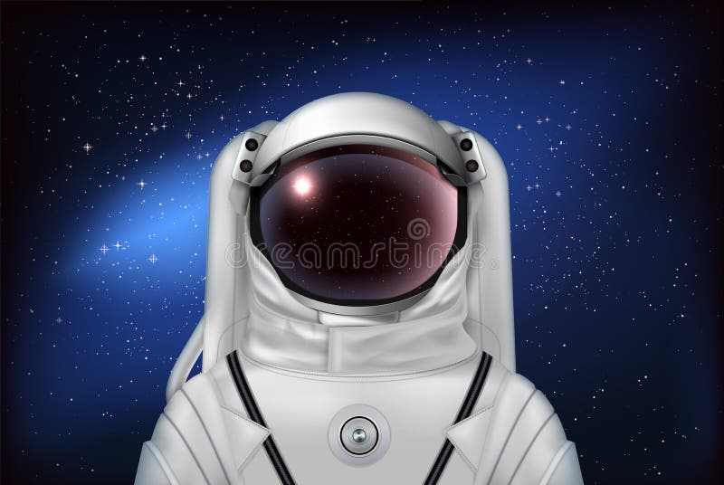 Composição Realista Do Capacete Espacial Ilustração do Vetor - Ilustração  de projeto, astronauta: 213578808