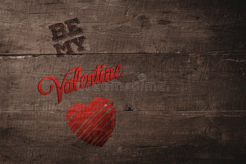 Composite image of be my valentine