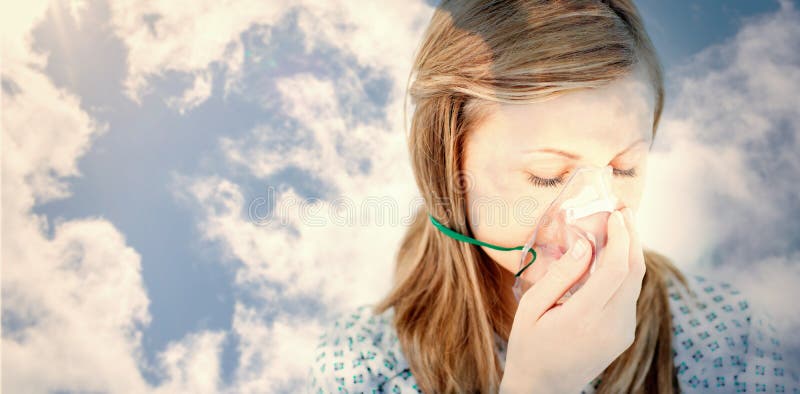 Composite image of bright blue sky with clouds stock photos Composite image of bright blue sky with clouds stock photos