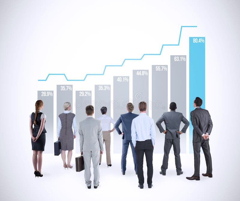 Composite image of business team stock images