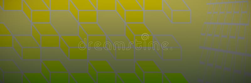 Composite image of colorful geometric squares stock illustration