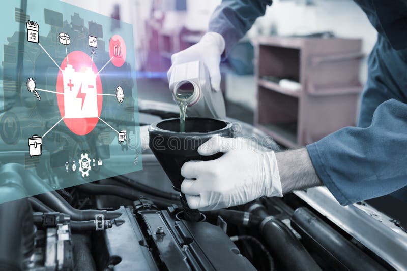 Composite Image of Engineering Interface Stock Image Image of