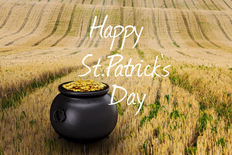 Composite image of happy st patricks day