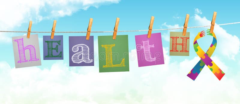 Composite image of health